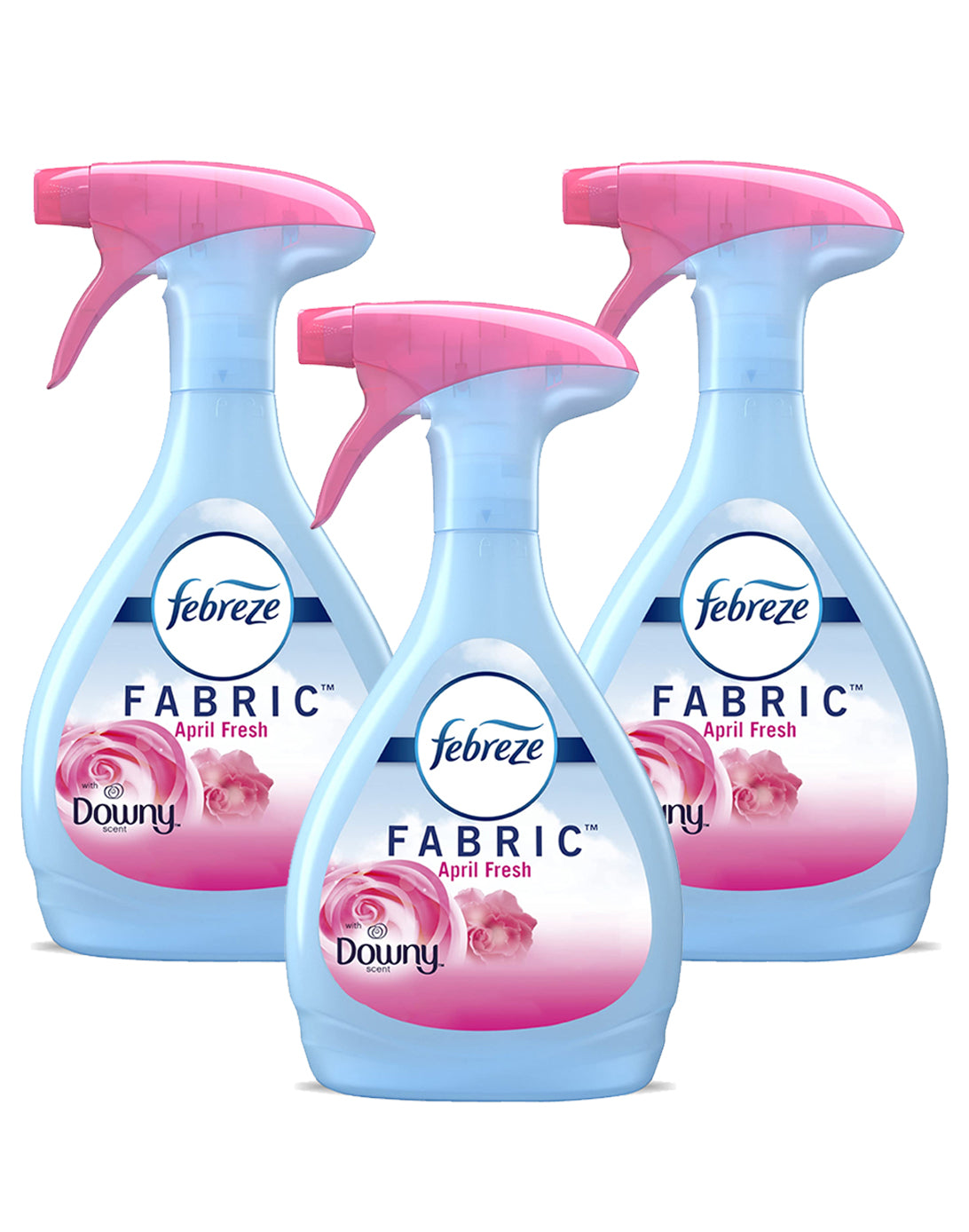 Febreze Aromatizante de telas Downy 3 x 438 ml - Puntolimpieza